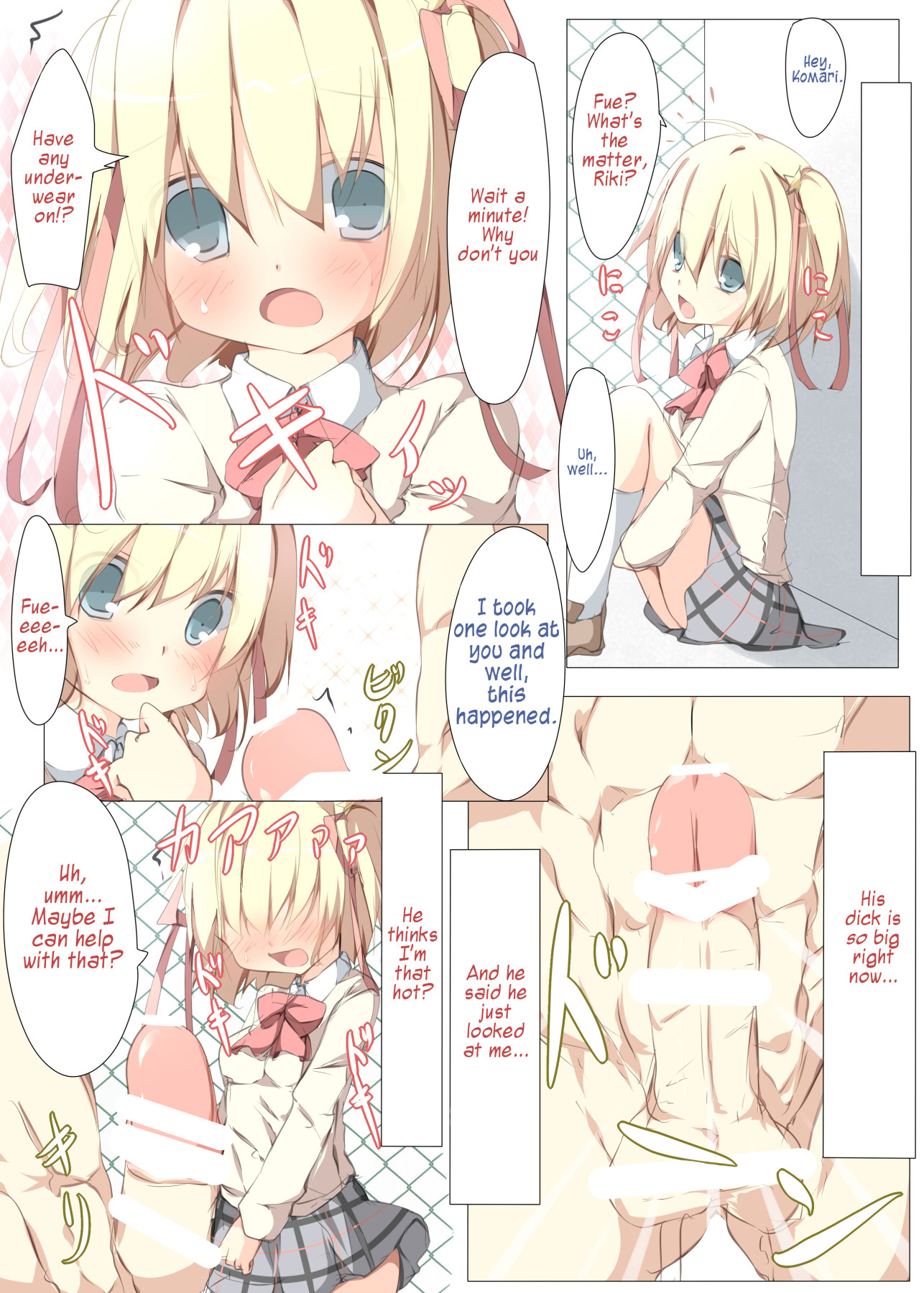 Hentai Manga Comic-Fwehhh... Why Aren't You Wearing Any Underwear Riki-kun!?-Read-5